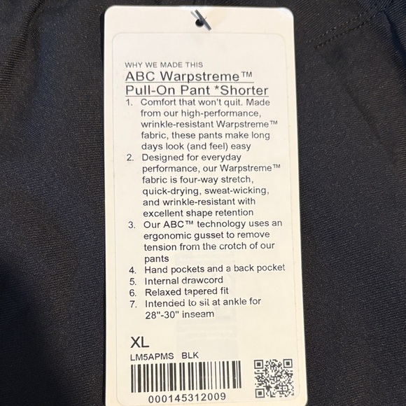 NWT lululemon athletica Men's AbC short - Picture 6 of 12